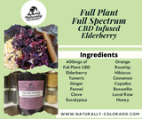 Naturally Immune - 600mg CBD Infused Elderberry Syrup